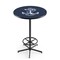 Holland Bar Stool Co 42" Black US Naval Academy NAVY Pub Table L216B4228USNavA - alternate 1